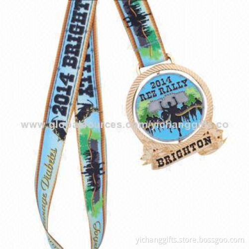 Custom Medals, with Ribbon Drapes, Customized Designs welcomed